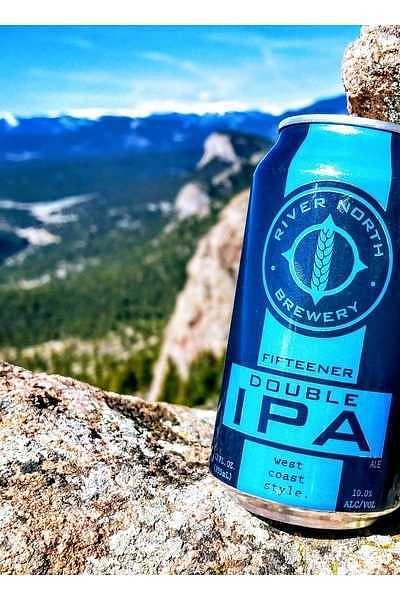 Fifteener Double IPA by River North Brewery - RiNo