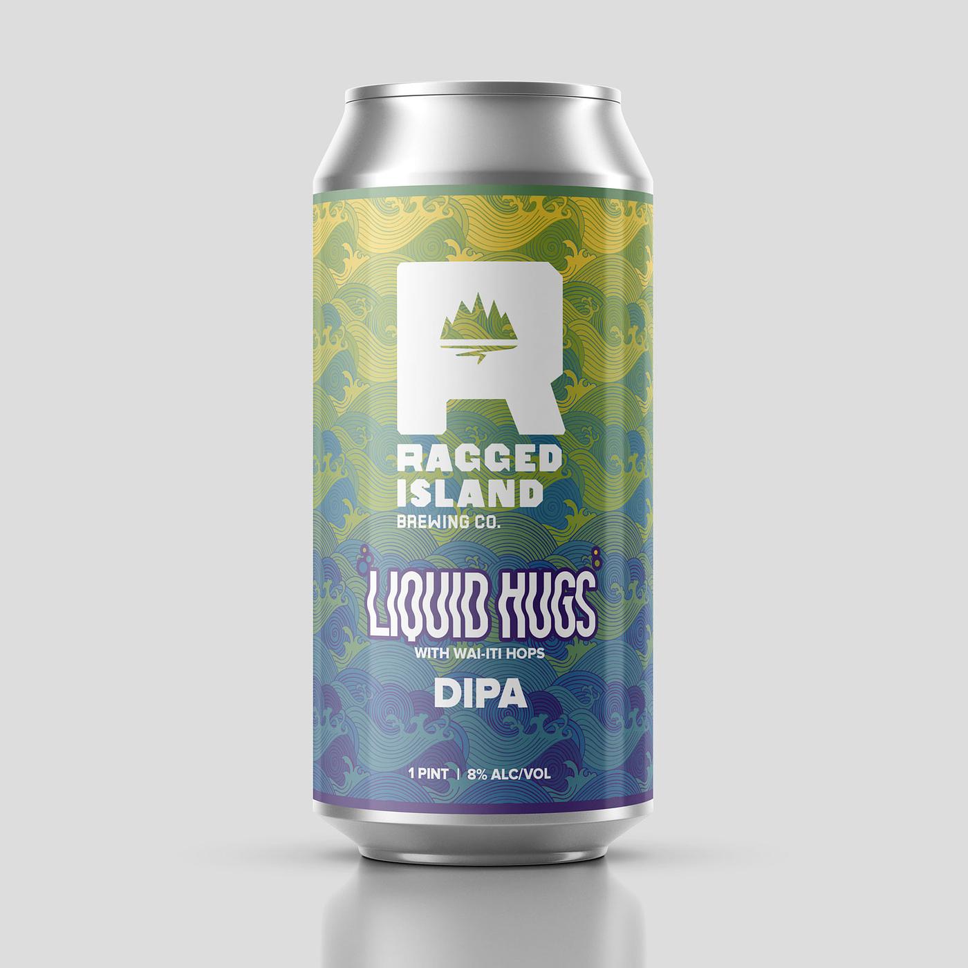 Liquid Hugs DIPA by Ragged Island Brewing Company