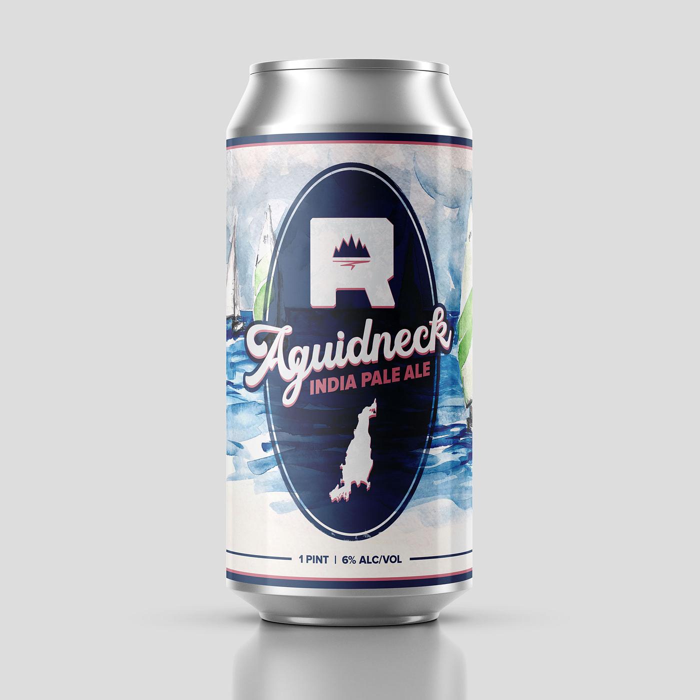 Aquidneck IPA by Ragged Island Brewing Company