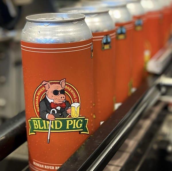 Blind Pig IPA by Russian River Brewing Co - Production