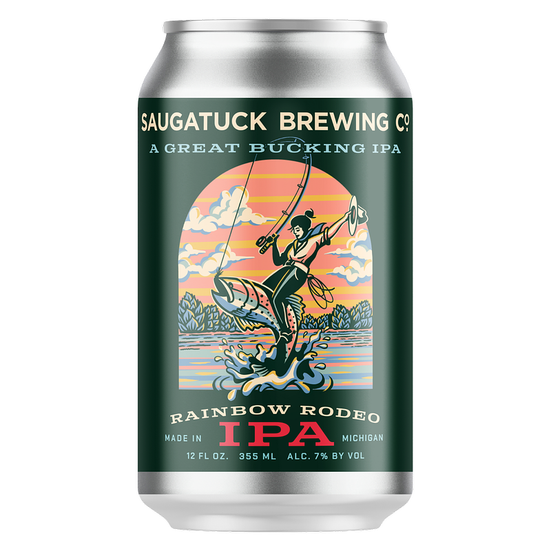Rainbow Rodeo IPA by Saugatuck Brewing Co