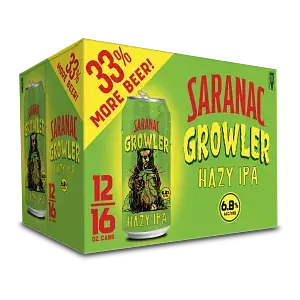 Growler Hazy IPA by Saranac Brewery / Matt Brewing Co