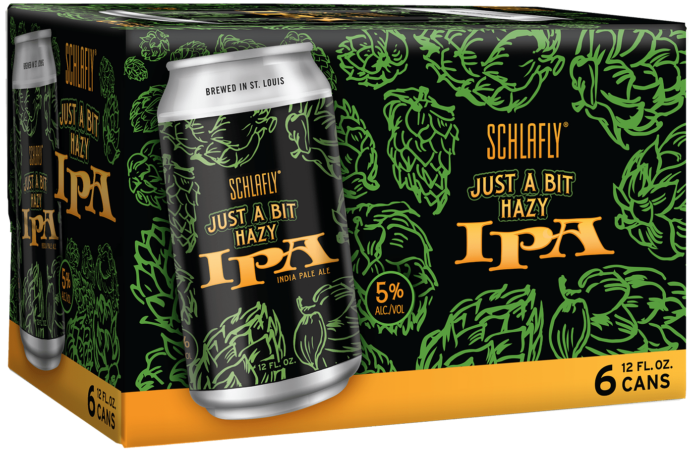 Just A Bit Hazy IPA by Schlafly Beer/The Saint Louis Brewery, LLC