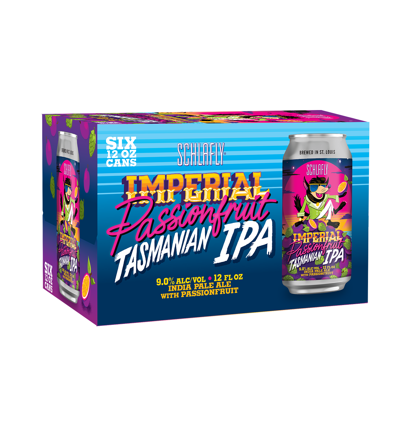 Imperial Passionfruit Tasmanian IPA by Schlafly Beer/The Saint Louis Brewery, LLC