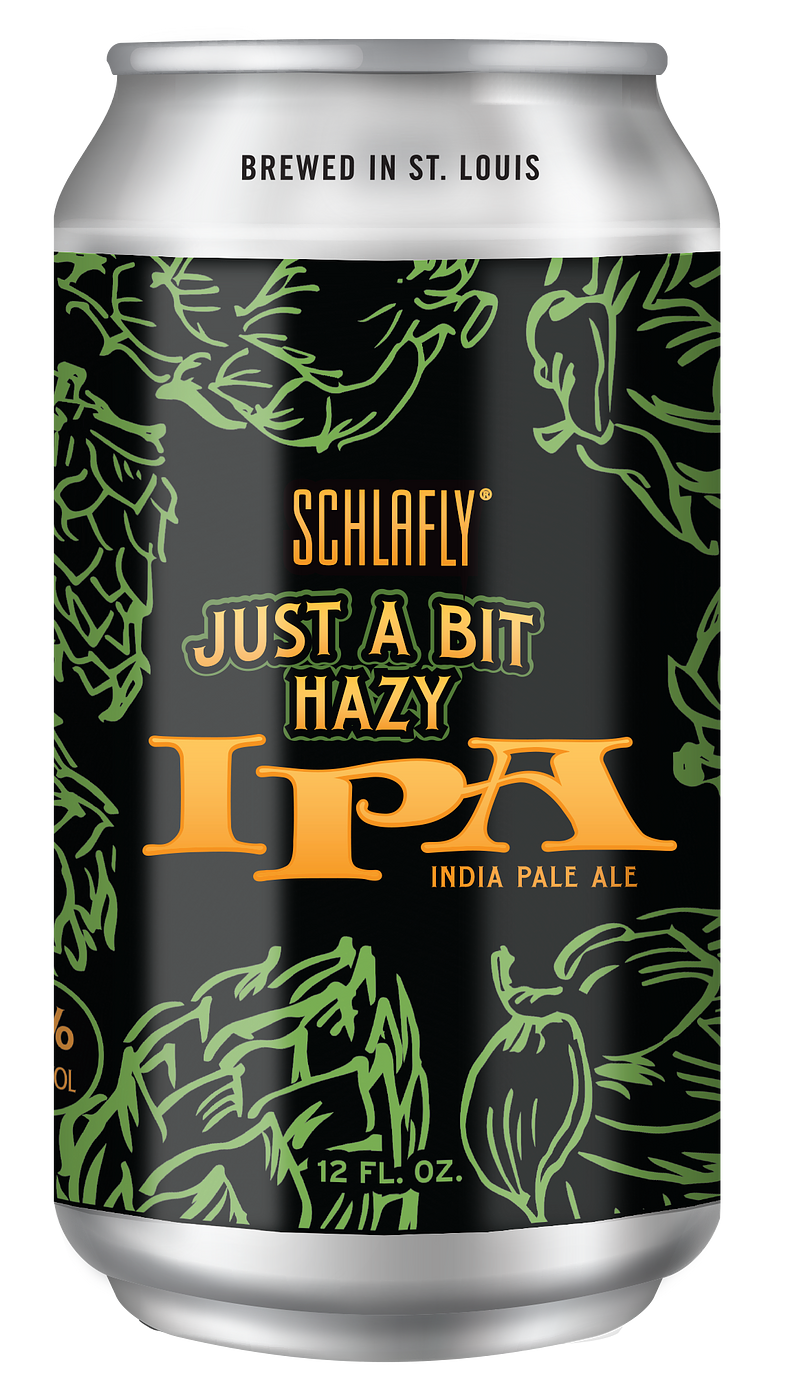 Just A Bit Hazy IPA by Schlafly Bottleworks