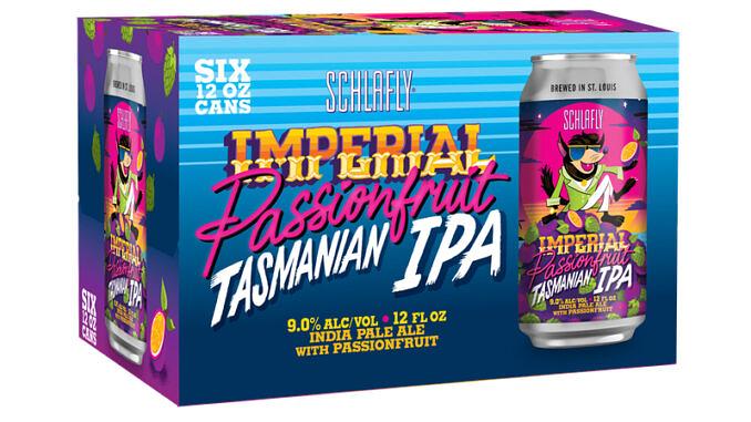 Imperial Passionfruit Tasmanian IPA by Schlafly Bottleworks Maplewood