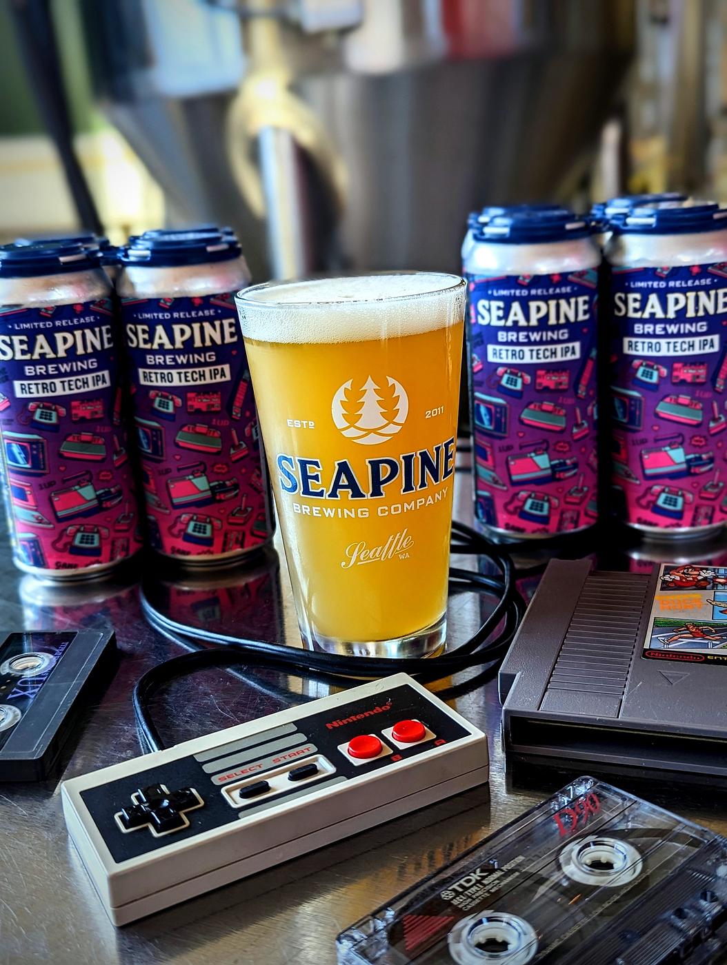 Retro Tech IPA by Seapine Brewing Company
