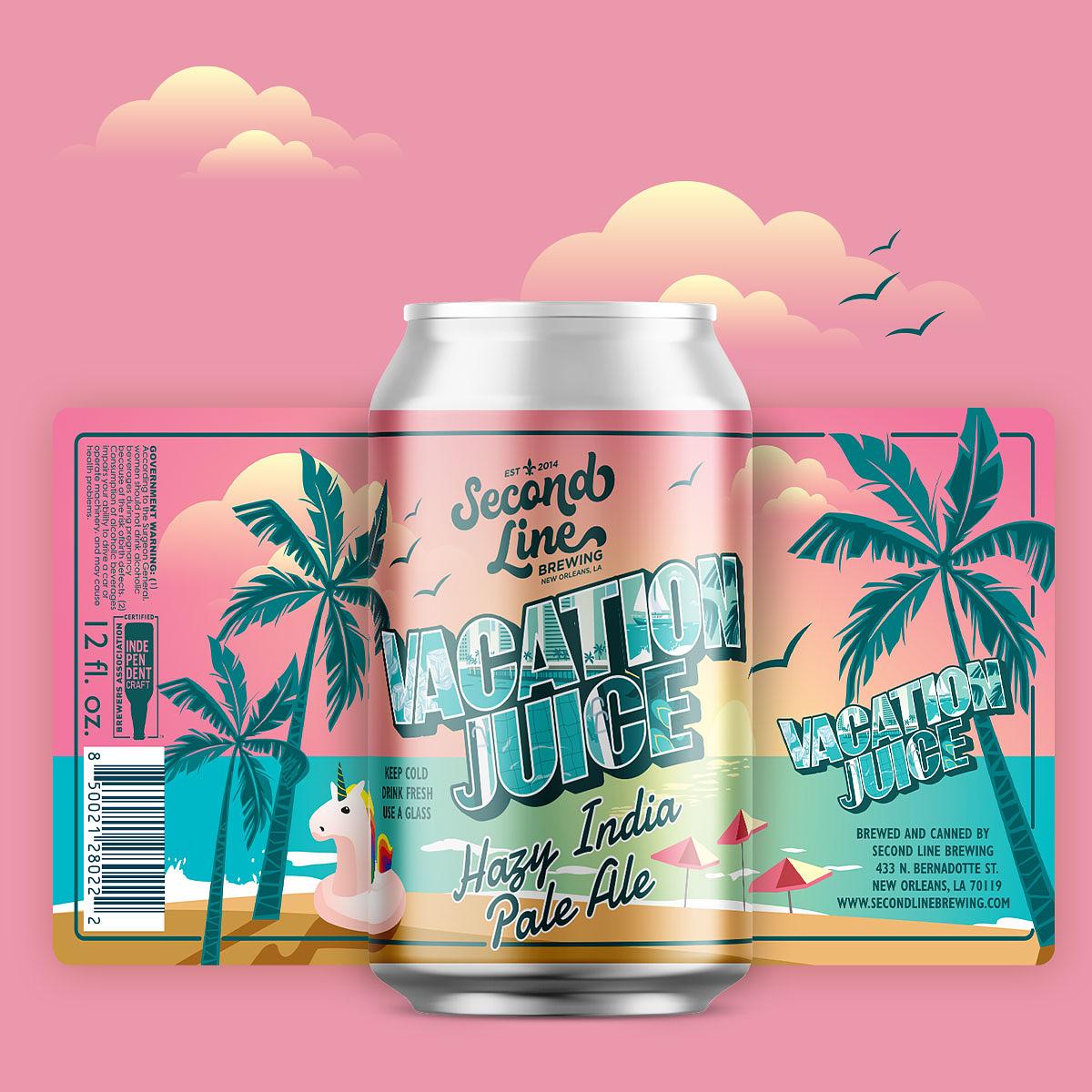Vacation Juice by Second Line Brewing