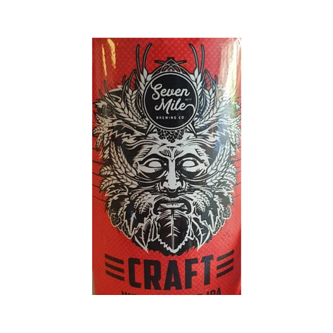 CRAFT Western Red IPA by Seven Mile Brewing Co.
