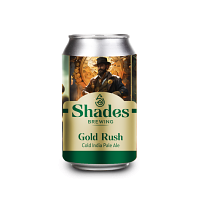 Gold Rush Cold IPA by Shades Brewery