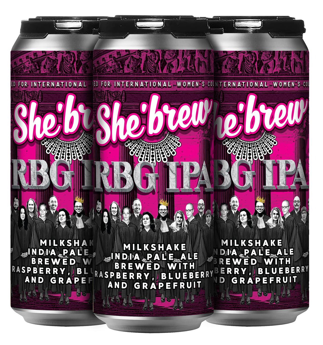 She'brew #RBG IPA by Shmaltz Brewing Co