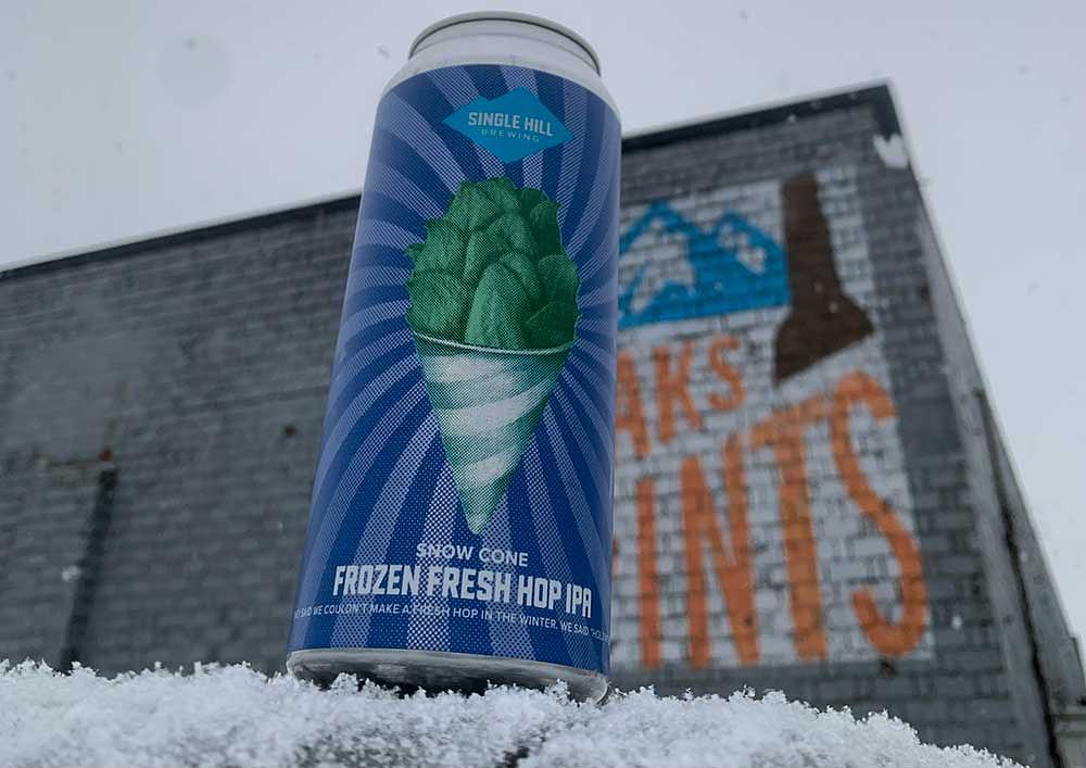 Fresh Hop Snow Cone by Single Hill Brewing Company
