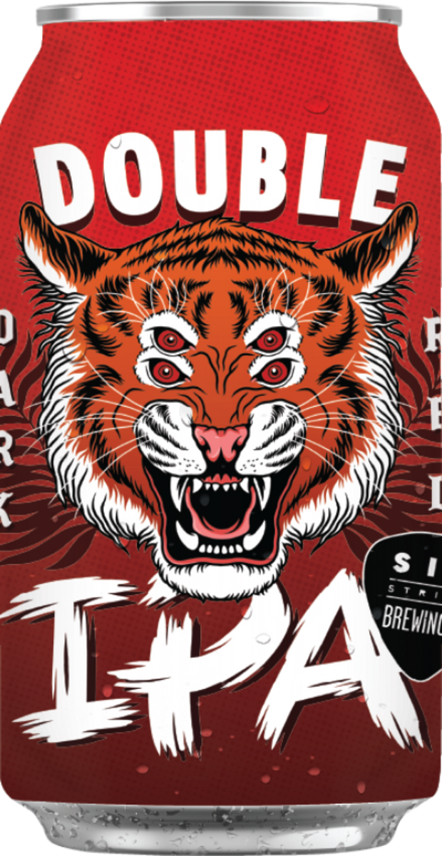 Double Dark Red IPA by Six String Brewing Co