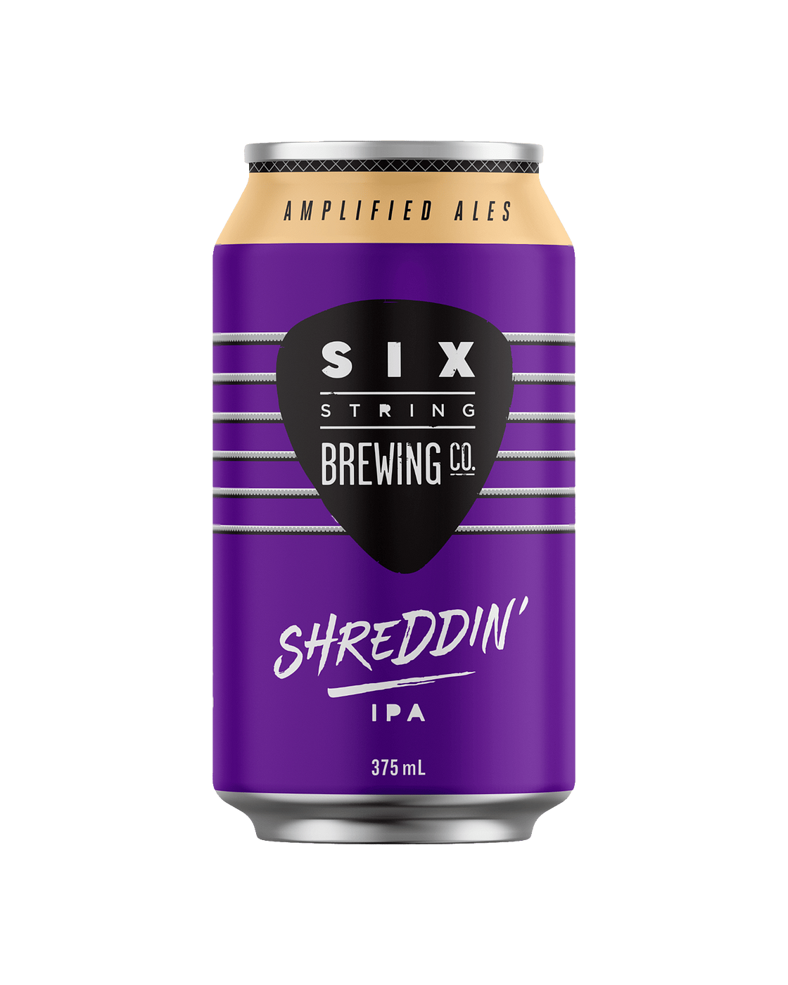 Shreddin' IPA by Six String Brewing Co