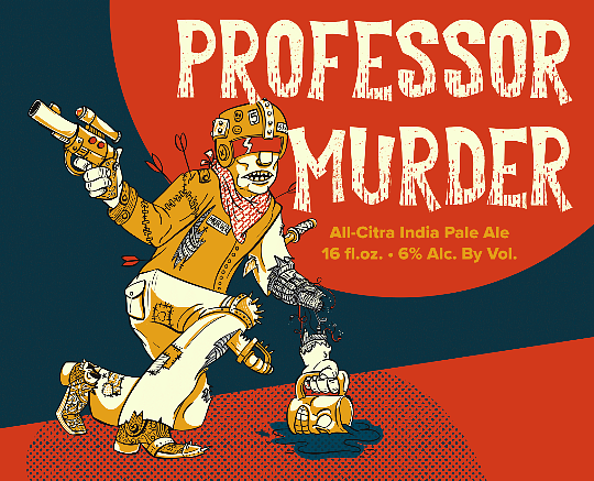 Professor Murder by Skeleton Key Brewery