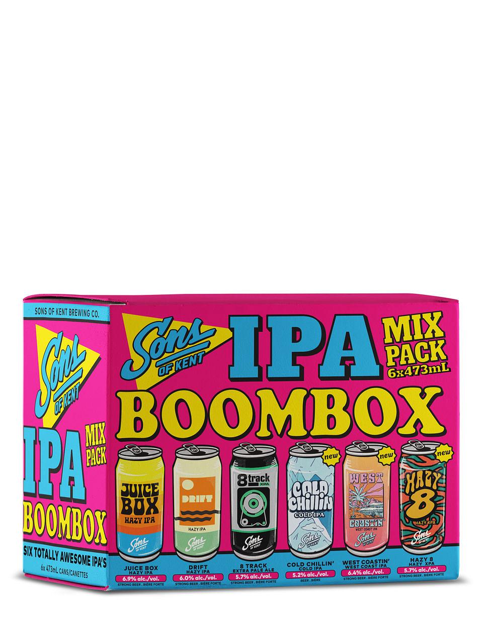 BOOMBOX IPA MIX PACK - VOLUME 3 by Sons of Kent Brewing Co.