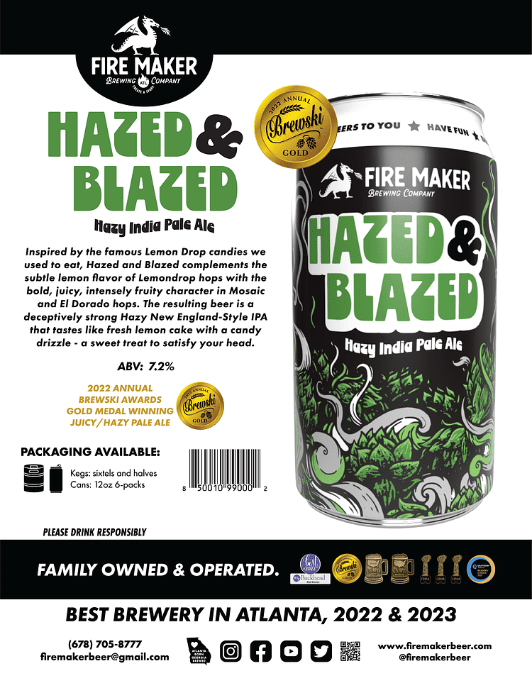 Hazed & Blazed by Proclamation Ale Company
