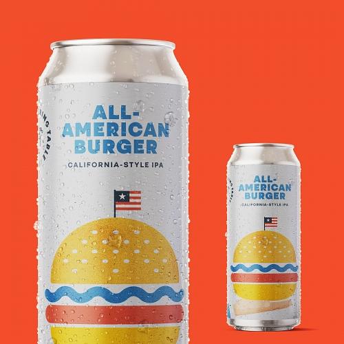 All-American Burger by Roaring Table Brewing