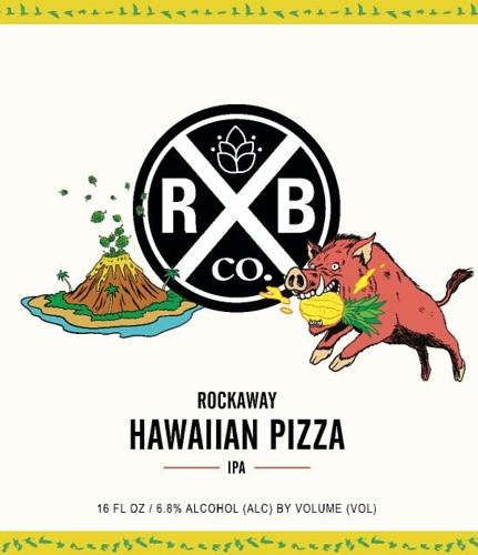 Hawaiian Pizza IPA by Rockaway Brewing Company