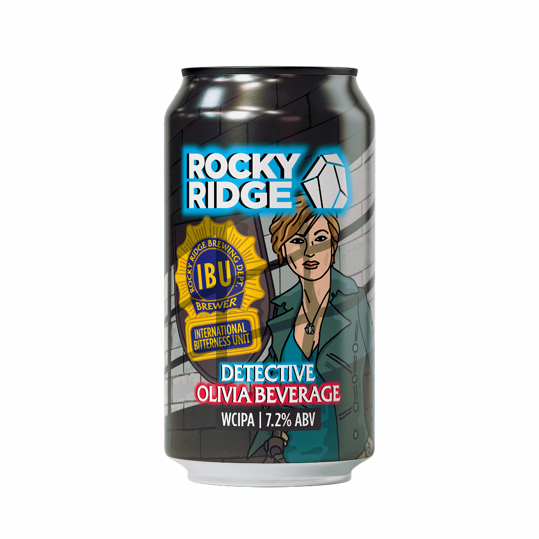 Detective Olivia Beverage | Int. Bitterness Unit by Rocky Ridge Brewing