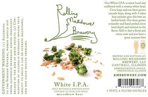 White IPA by Rolling Meadows Farm Brewery