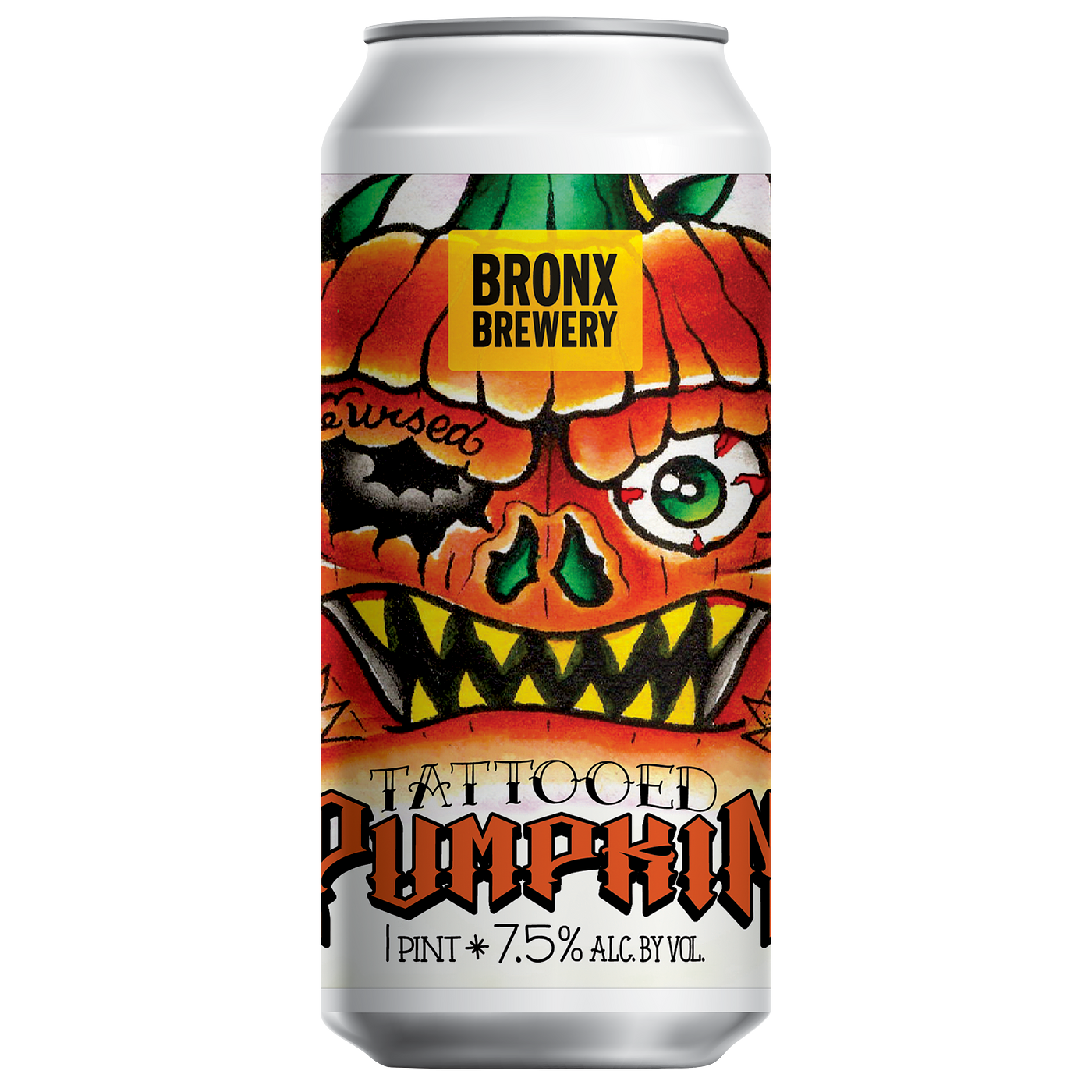 Tattooed Pumpkin IPA by The Bronx Brewery