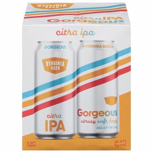 Gorgeous Citra IPA by The Virginia Beer Company
