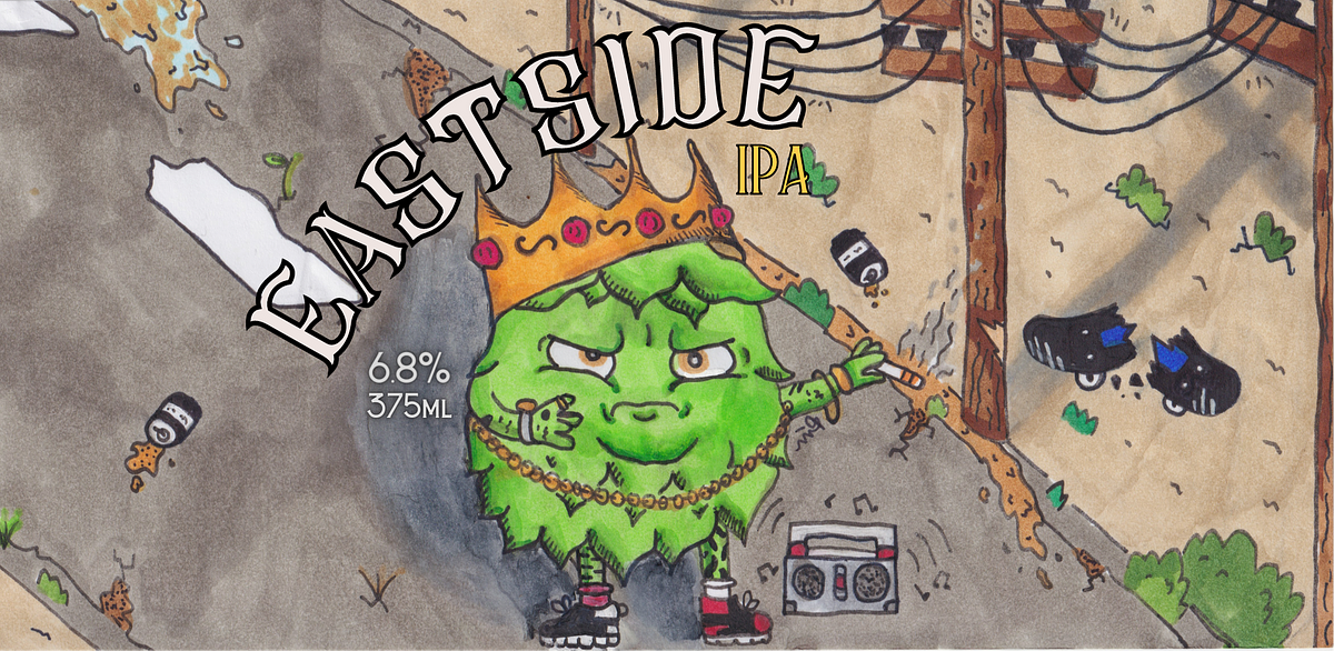 Eastside Hazy IPA by The Welcome Swallow Brewery