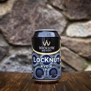 Locknut Kveik IPA by The Wicklow Brewery