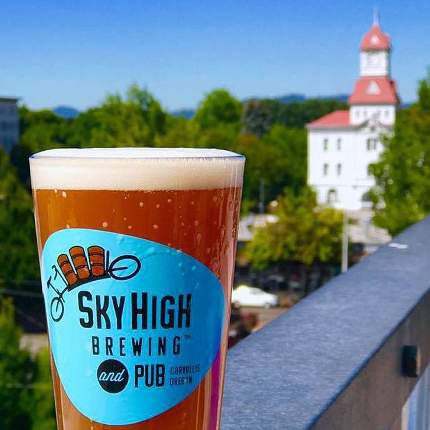 Sky High IPA by Three Rivers Eatery and Brewery
