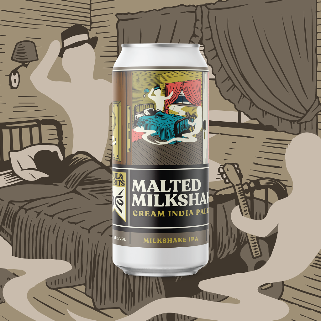 Malted Milkshake by Soul and Spirits Brewery