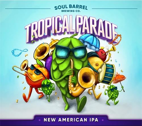 Tropical Parade: American IPA by Soul Barrel Brewing