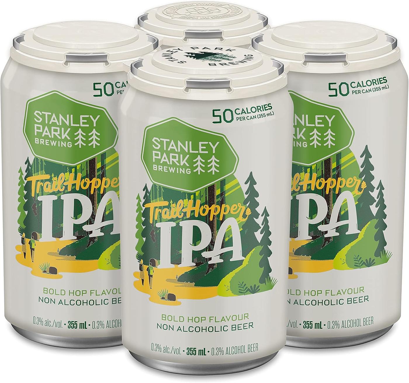 Non Alcoholic Trail Hopper IPA by Stanley Park Brewing Co.