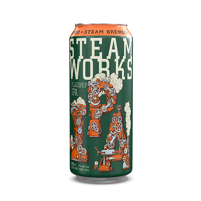 Flagship Hazy IPA by Steamworks Brewery - Brewpub