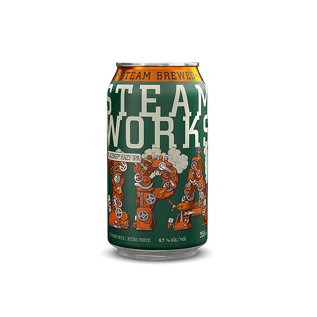 Flagship Hazy IPA by Steamworks Brewery - Taproom