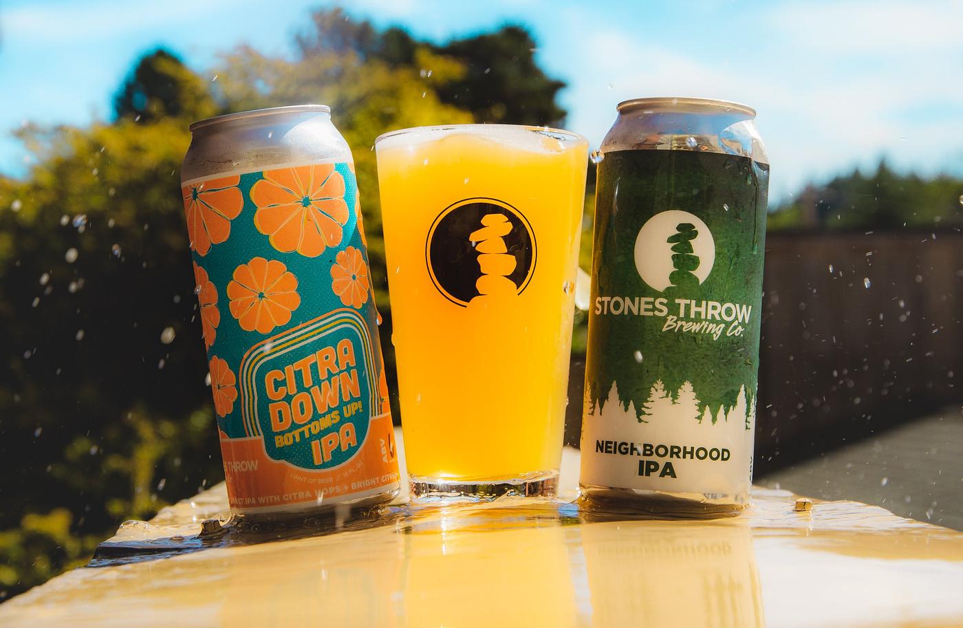 Neighborhood IPA by Stones Throw Brewery