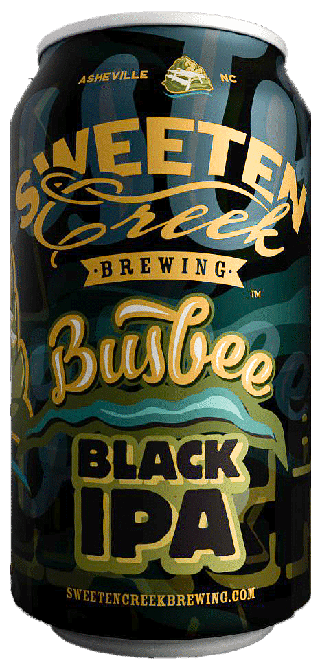 Busbee Black IPA by Sweeten Creek Brewing