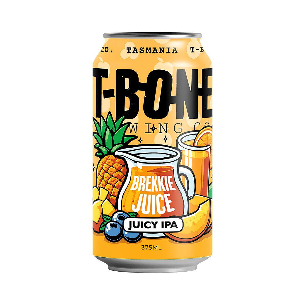 SALE - Brekkie Juice Juicy IPA by T-Bone Brewing Co.