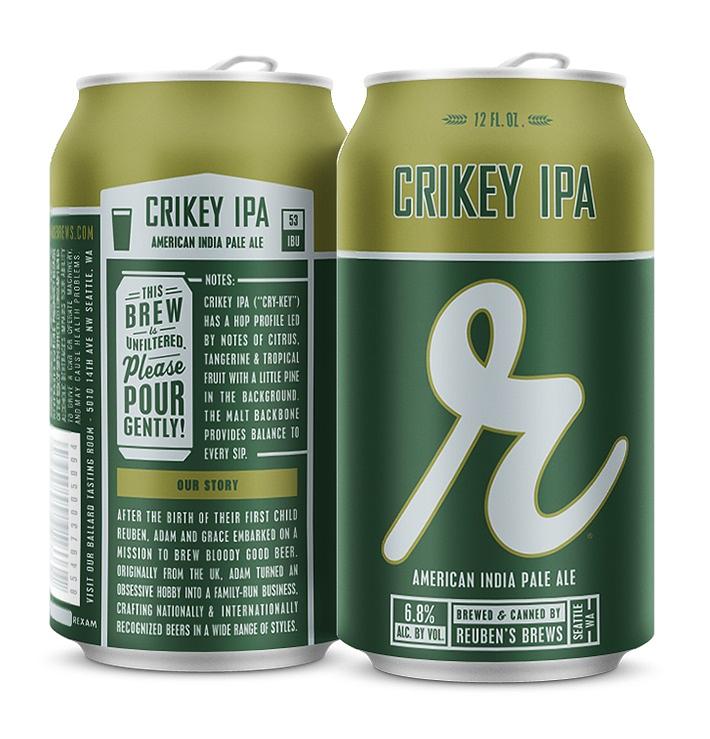 Reubens - Crikey IPA by TangleTown Public House