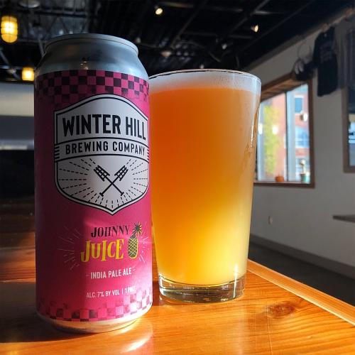 Johnny Juice IPA by Winter Hill Brewing Company
