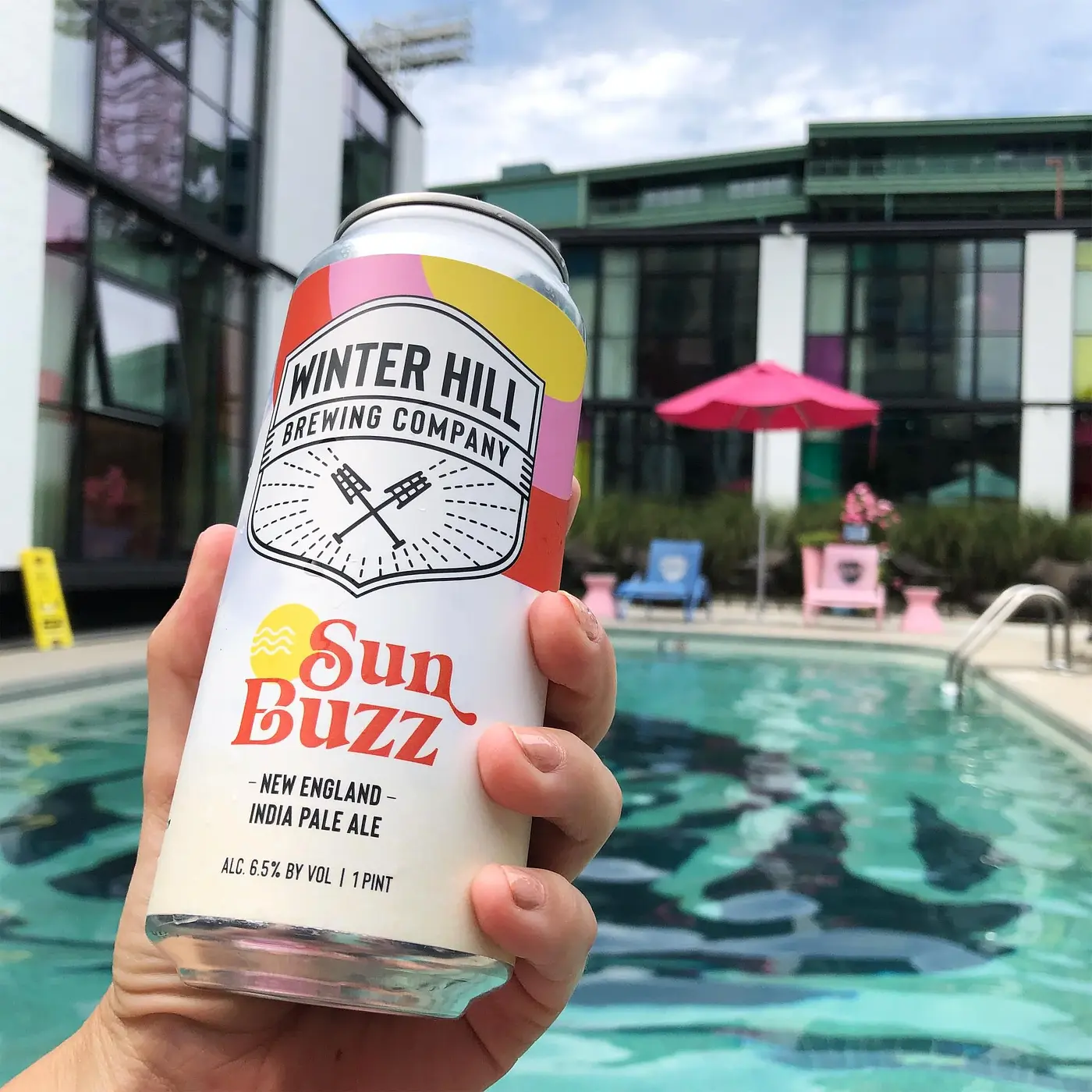 Sun Buzz IPA by Winter Hill Brewing Company