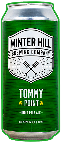 Tommy Point IPA by Winter Hill Brewing Company