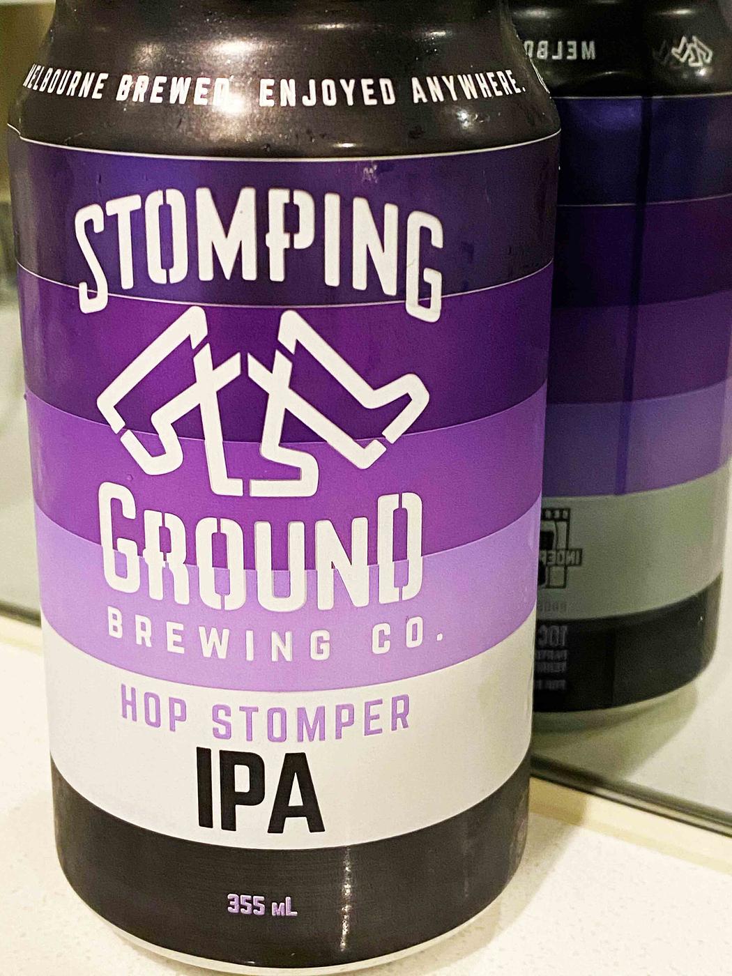 Hop Stomper IPA by Wooden Axe Brewing Co.