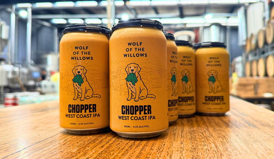 Chopper West Coast IPA by Wolf Of The Willows