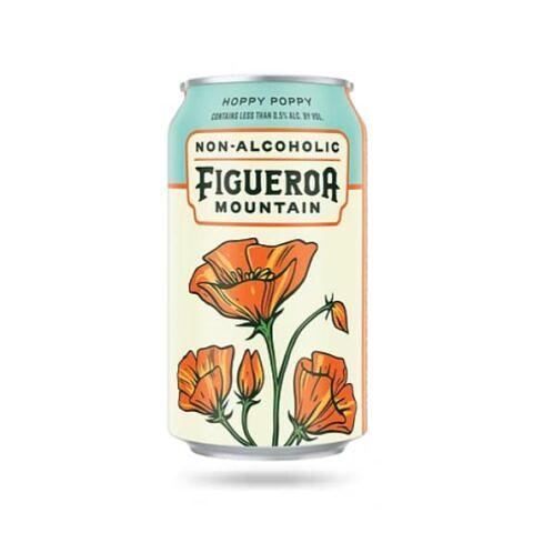 Hoppy Poppy Non-Alcoholic IPA by Figueroa Mountain Brewing - Arroyo Grande