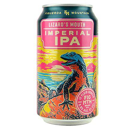 Lizard's Mouth Imperial IPA by Figueroa Mountain Brewing - Arroyo Grande