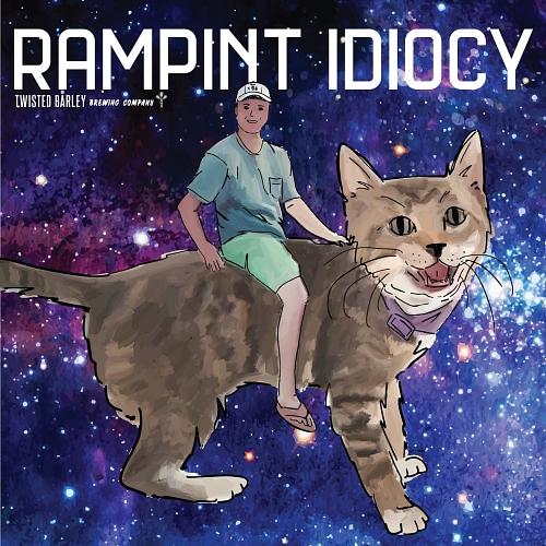 Rampint Idiocy IPA by Twisted Barley Brewing Company