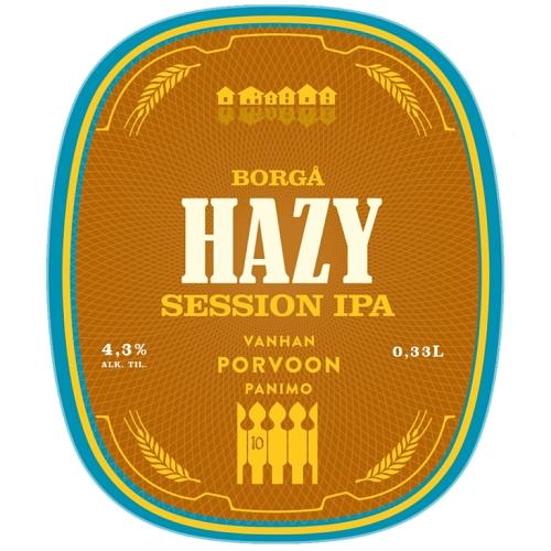 Borgå Hazy session Ipa by Vanhan Porvoon Panimo