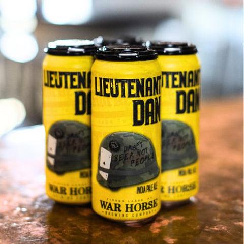 Lieutenant Dan IPA by War Horse Brewing Company