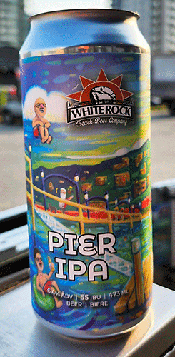 Pier by White Rock Beach Beer Brewery